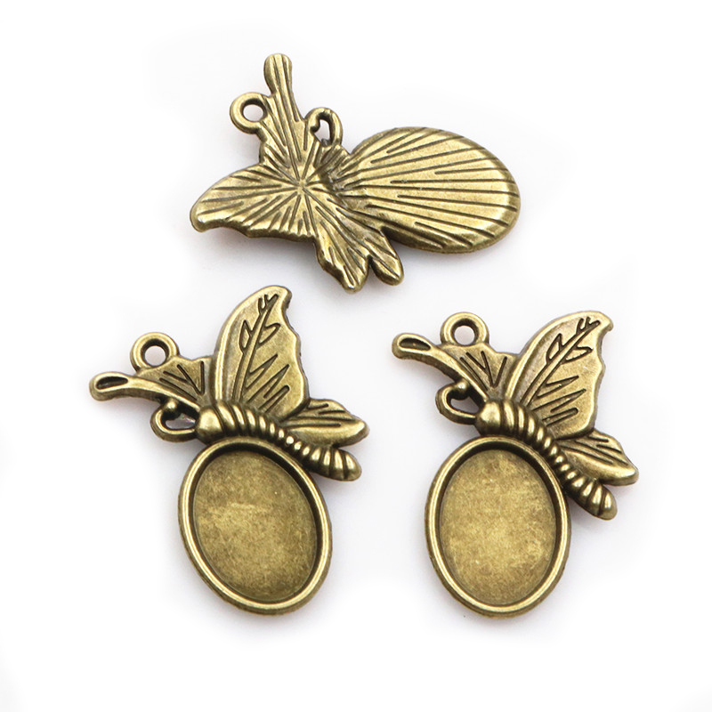 20pcs Fits 10x14mm Cabochons O - огляд і ціна Jewelry Making Tray