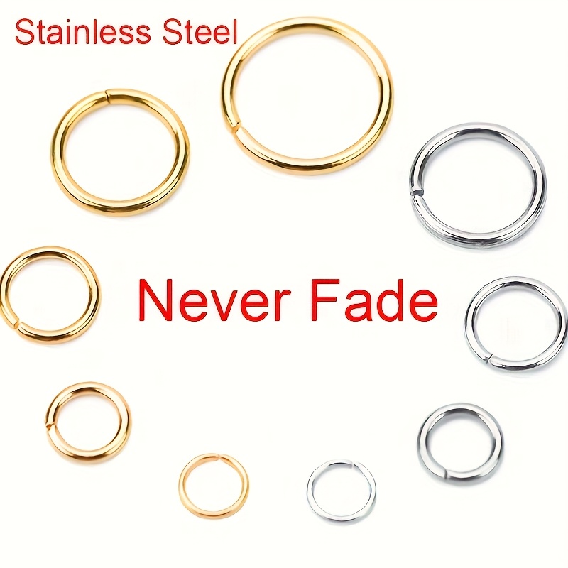 100 Jewelry Connecting Rings 3 - огляд і ціна Jewelry Making Supplies Wholesale