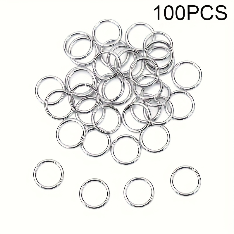 100 Jewelry Connecting Rings 3 - огляд і ціна Jewelry Making Supplies Wholesale