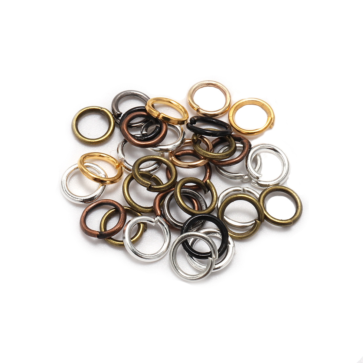 50/100/200pcs 3-20 mm Multi Si - огляд і ціна Jewelry Making Supplies Wholesale