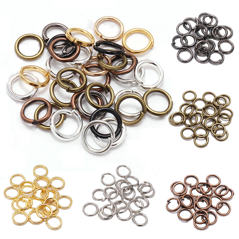 50/100/200pcs 3-20 mm Multi Si - огляд і ціна Jewelry Making Supplies Wholesale