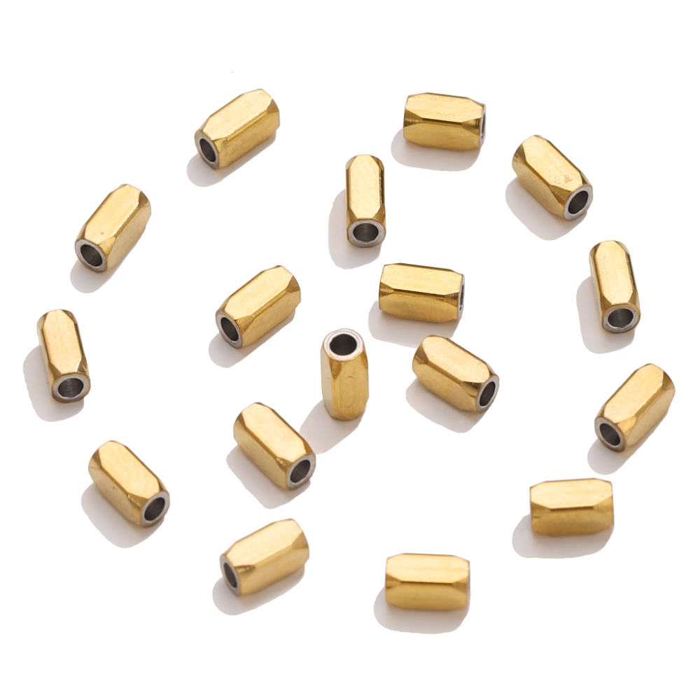 20pcs 18K Gold Stainless Steel - огляд і ціна Jewelry Making Supplies Wholesale