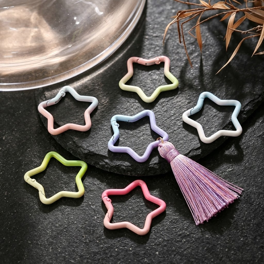 5PCS Gradient Star Shape Sprin - огляд і ціна Jewelry Making Essentials