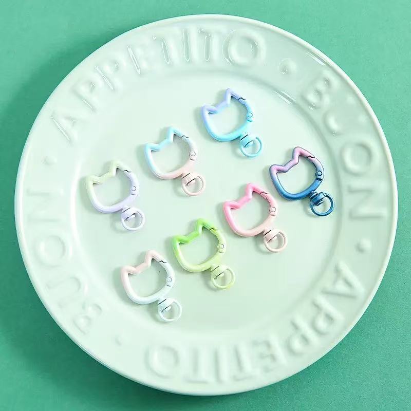 5-10PCS Gradient Cute Cat Clas - огляд і ціна Jewelry Making Material